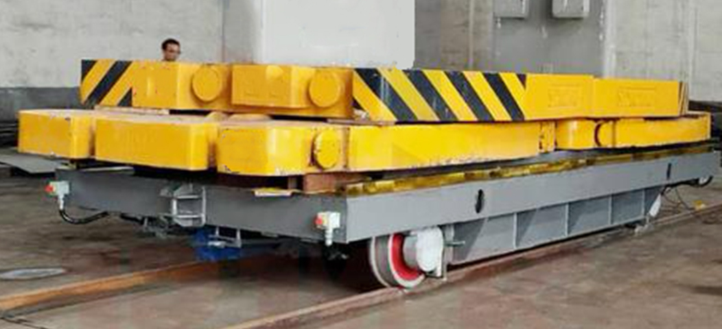 江苏机械公司30吨轨道电动平车